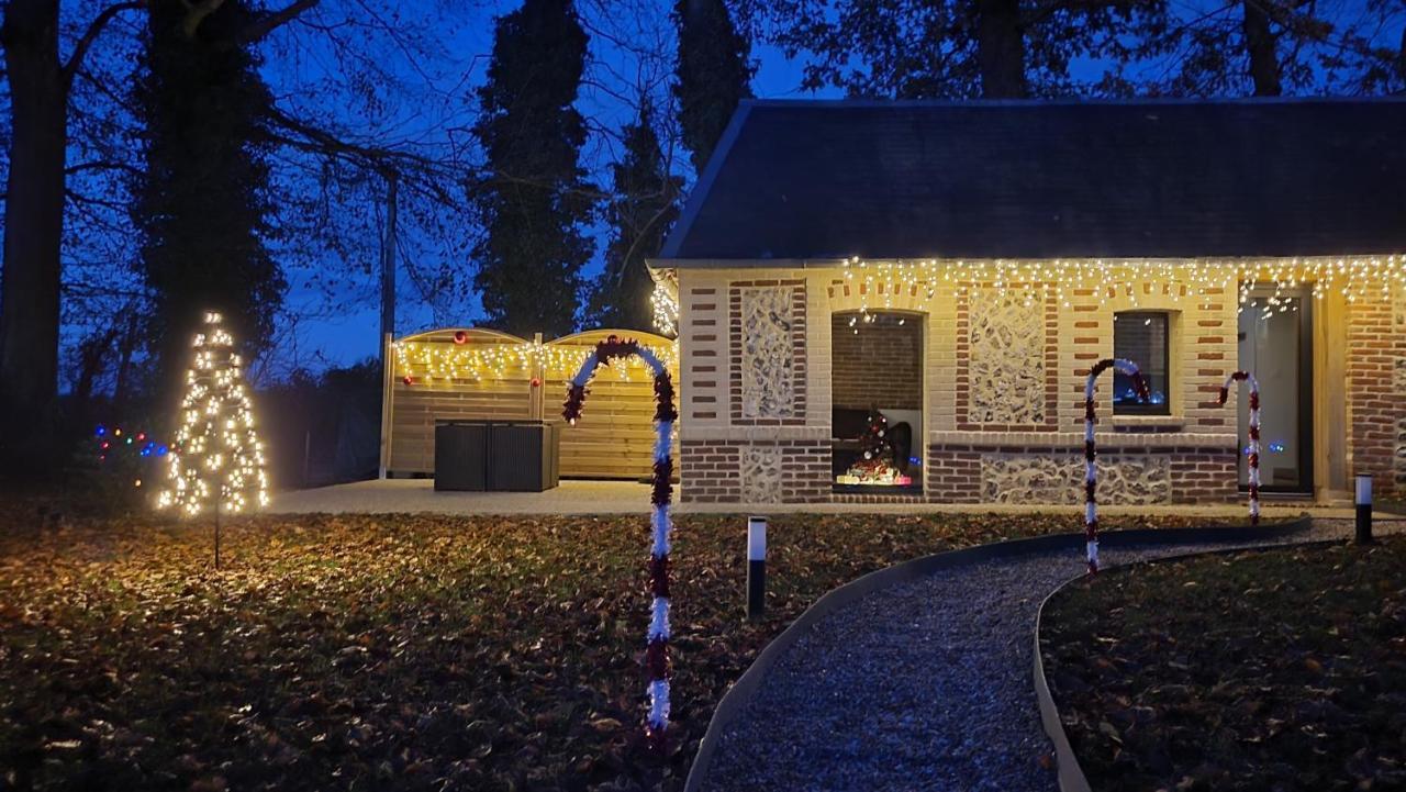Maison En Normandie "La Herissonnerie" Saint-Eustache-la-Foret Luaran gambar